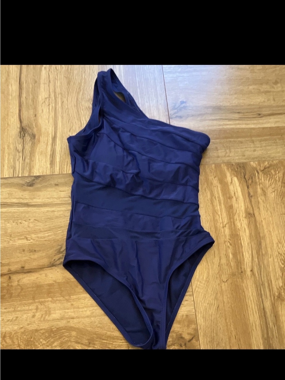 Pink Lily Small Blue Swimsuit